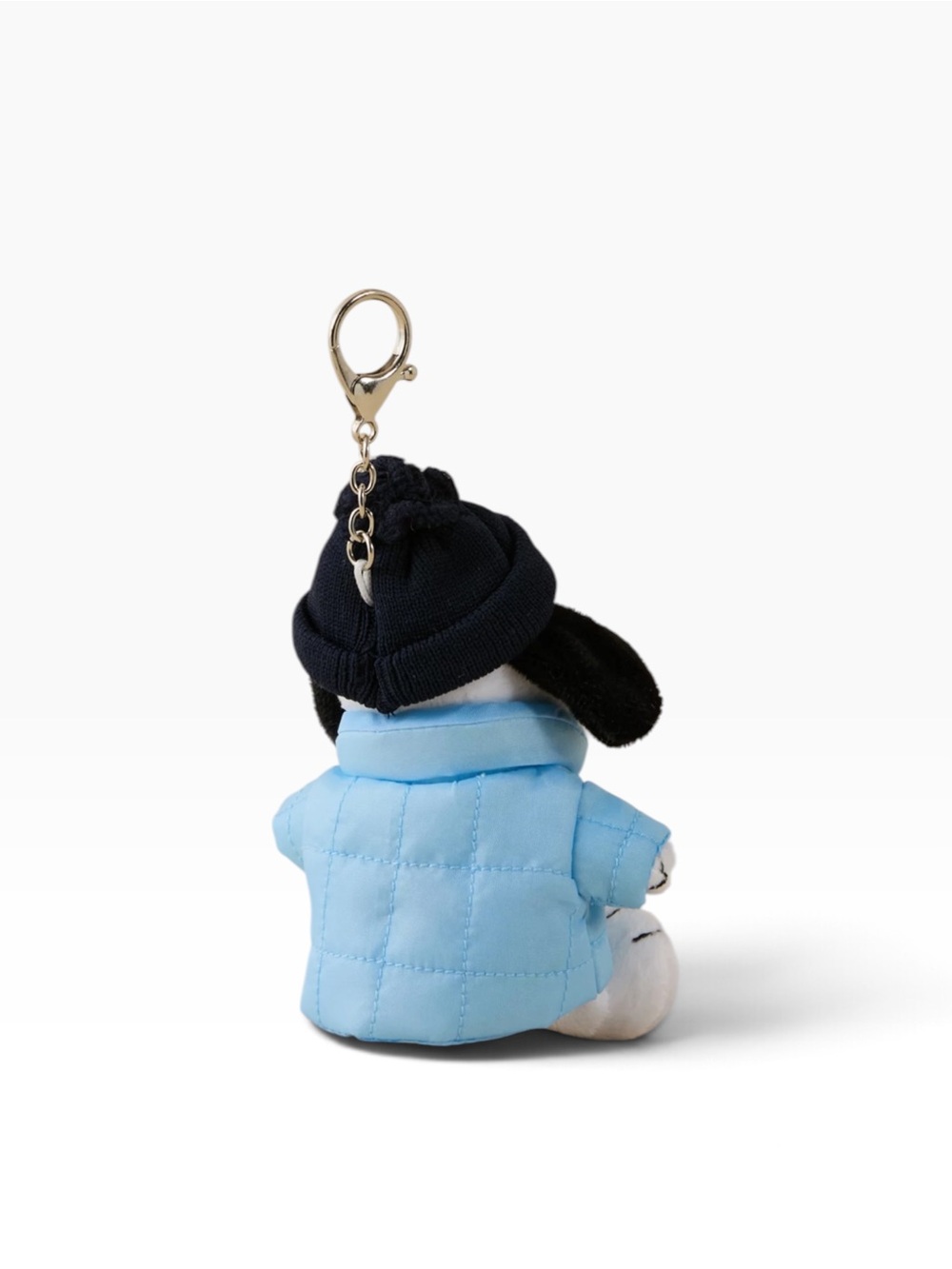 Peanuts Snoopy Puffer Coat Plush Keychain Charm Bag Charm - Picture 2 of 2